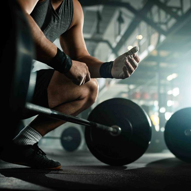 Treino de musculação